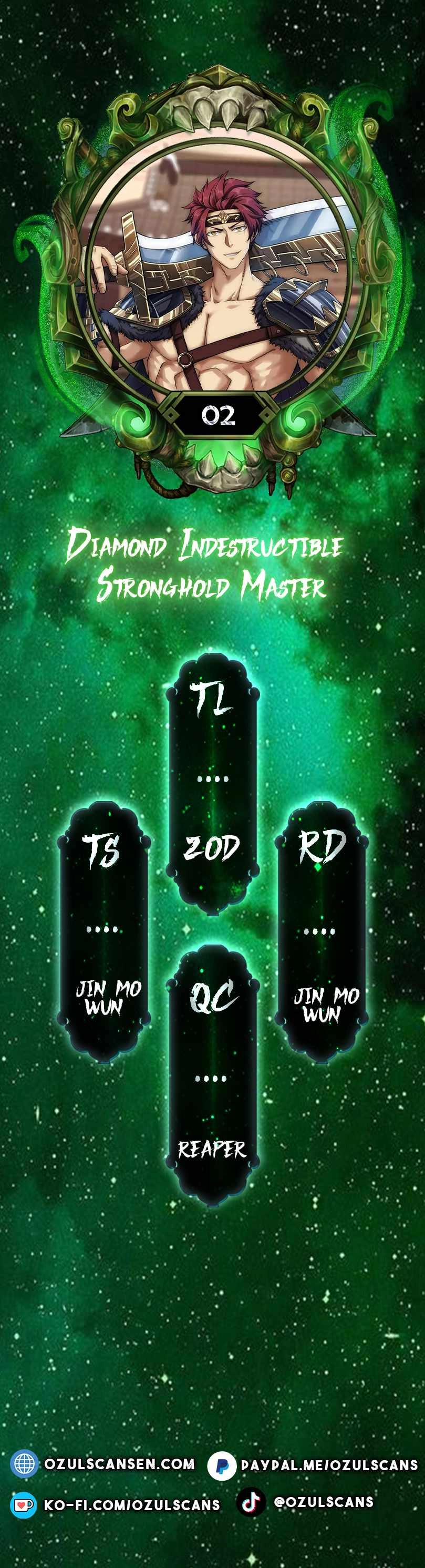 Diamond Indestructible Stronghold Master Chapter 2 1